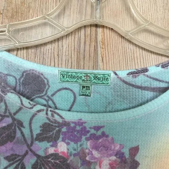 Light Thermal Weave Long Sleeve Top PM - Picture 3 of 12